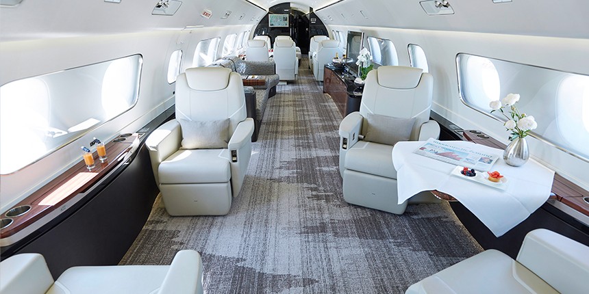 Embraer Lineage 1000 impressie 1