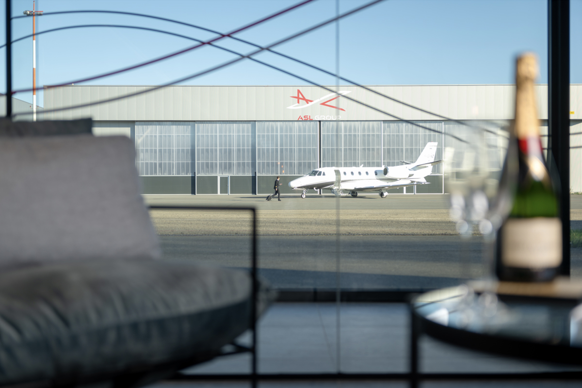 Private jet from Antwerp International Airport